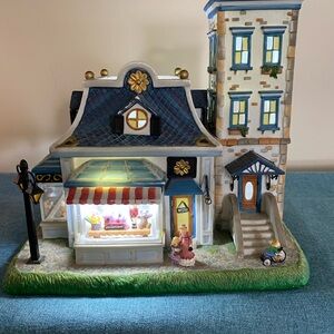 PartyLite Tealight Toy Store Old World Village Collection